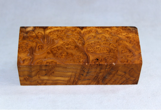 Stabilized Russian Olive Burl Wood Mod Block